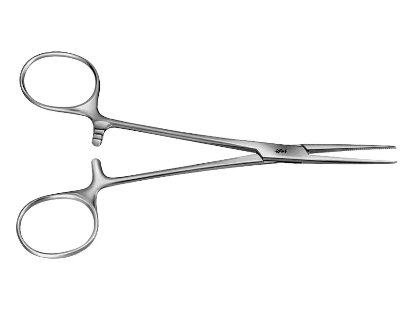 Forceps hemostatice Kelly Aesculap - drepte - obtuze - 14 cm - BH134R