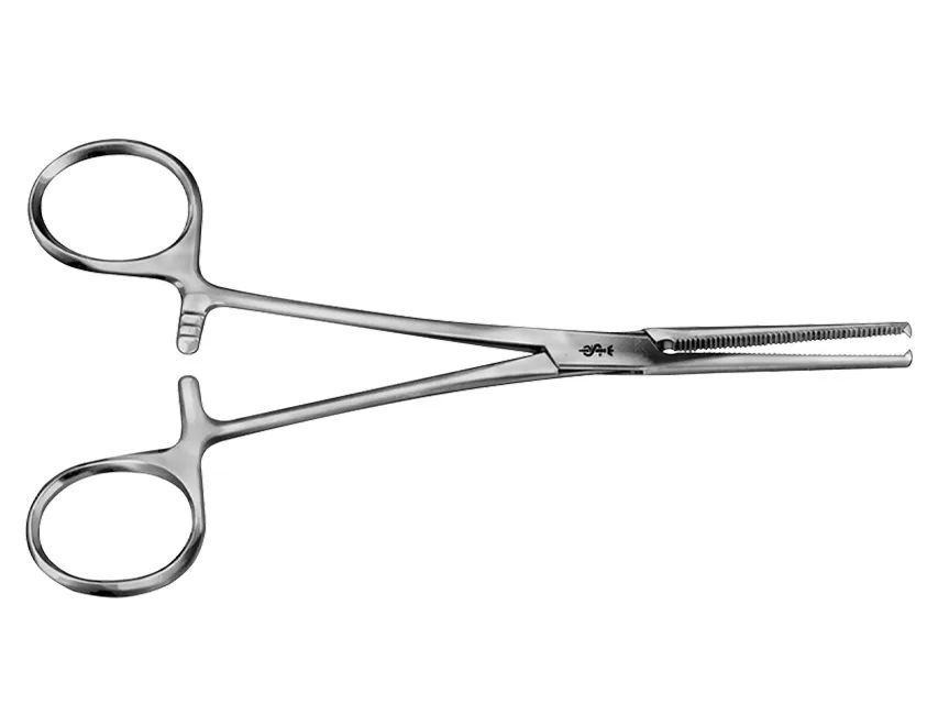 Clește hemostatic Aesculap Kocher - drept - dinți 1x2 - 16 cm - BH642R