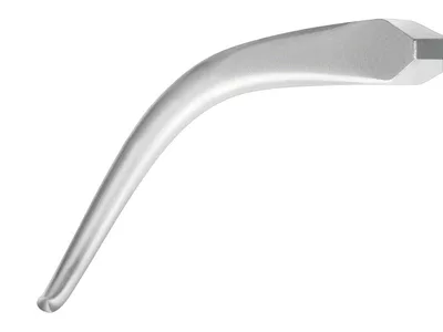 Clema de fixare Aesculap Backhaus - curbă - ascuțită - 13.5 cm - BF433R