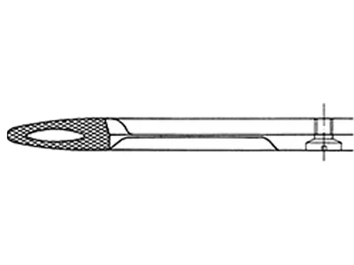 Penser AESCULAP HEGAR-OLSEN - drept - 18.5 cm - BM291R