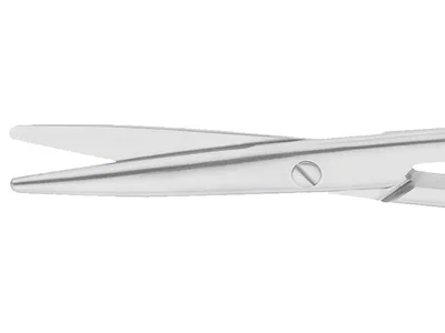 Foarfece Mayo TC Durotip subțiri Aesculap - drepte - rotunde/rotunde - 17 cm - BC242R