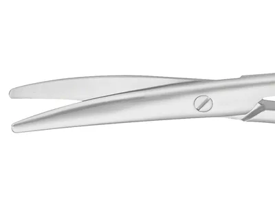 Foarfece Mayo TC Durotip subțiri - curbate - obtuze/obtuze - 17 cm - BC243R