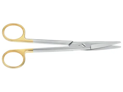 Foarfecă Mayo TC Durotip Aesculap - curbă - obtuz/obtuz - 17 cm - BC253R