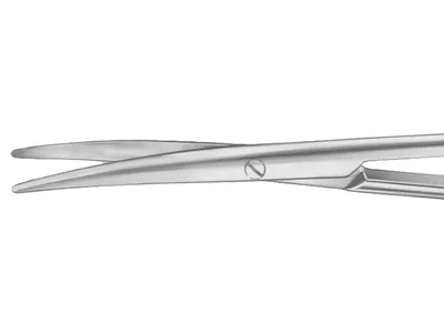 Foarfece Metzenbaum Baby TC Durotip Aesculap - curbate - obtuze/obtuze - 14.5 cm - BC259R