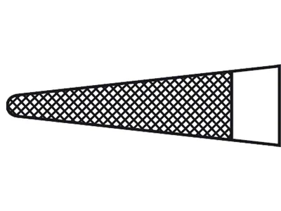 Ținător ac Castroviejo Aesculap TC Durogrip - drept - 0.2/14.5 cm - BM002R