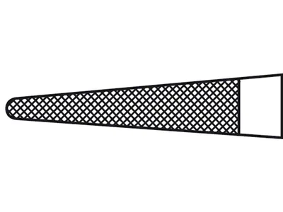 Ținător ac Castroviejo TC durogrip Aesculap - drept - 0.2/18 cm - BM004R