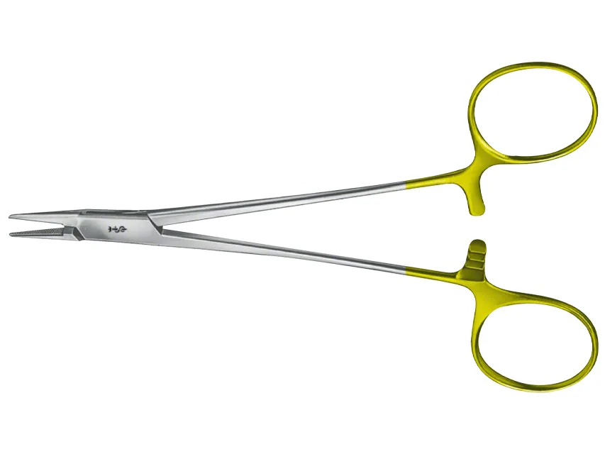 Forceps de prindere ac Aesculap Baby-Crile-Wood TC Durogrip - drept - 15 cm - BM013R
