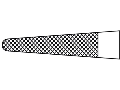 Aesculap Hegar-Mayo TC Durogrip - port de ac drept - 15 cm - BM065R