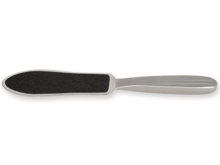 Pilă rasor cu două fețe - 24 cm - mâner metalic
