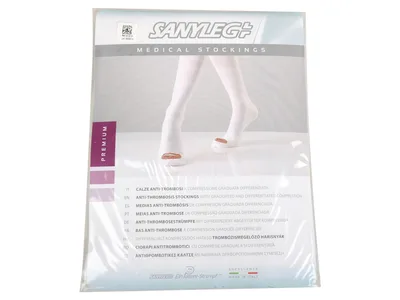 Ciorapi antiembolism sub genunchi lungime 38-43 - X-large