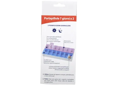 Organizator săptămânal - Două vespre pe zi - italian