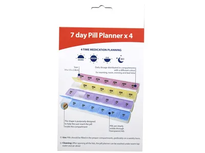 7 days quick planner - Engleză