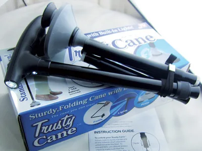 Cană de sprijin TRUSTY cu LED-uri - negru