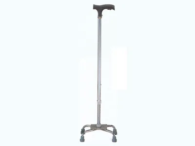 Baston QUADRIPOD Q2 - argintiu