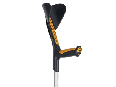 Crutches advance - portocaliu/negru