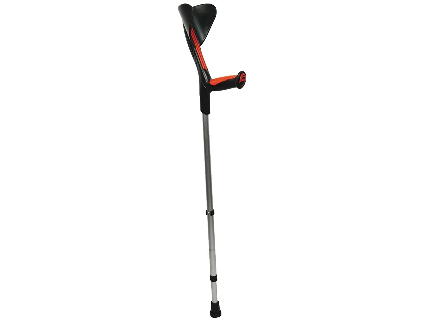 Crutches Advance - roșu/negru