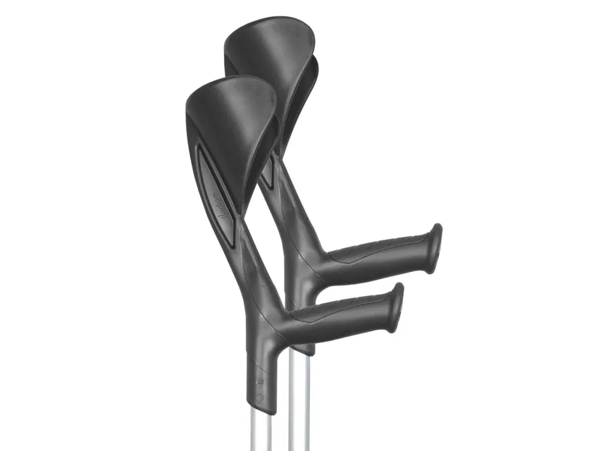Evolution crutches - black/gray