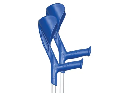 Evolution crutches - blue/gray