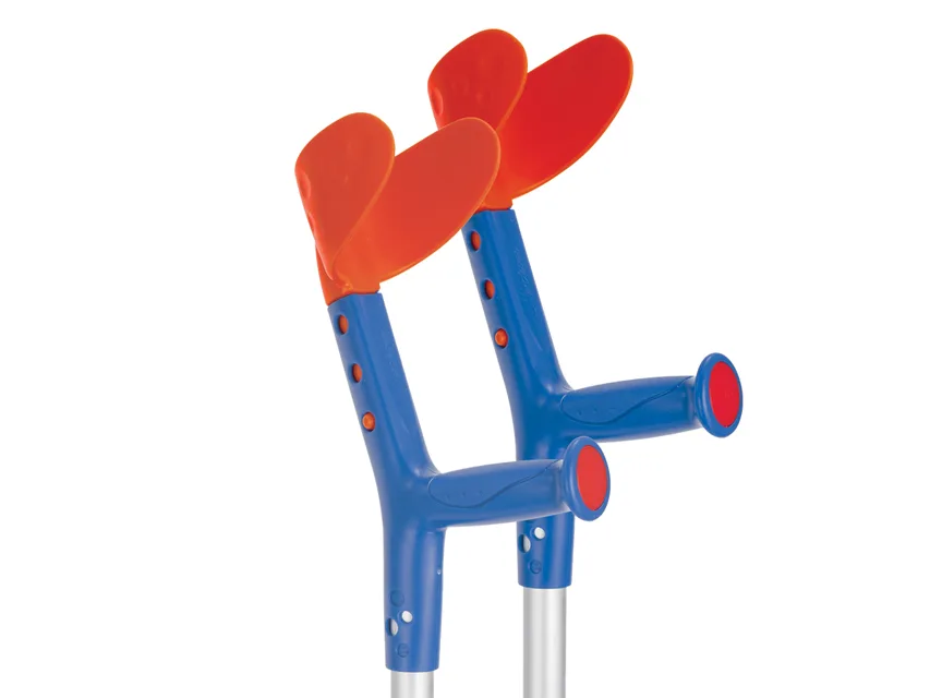 Crutches Tiki - roșu/albastru