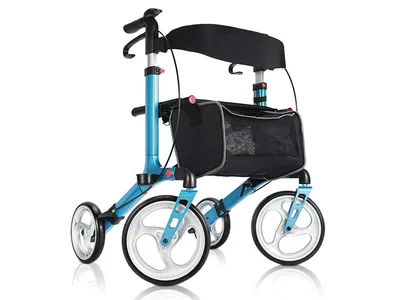 PRINCE ROLLATOR - pliabil - albastru deschis