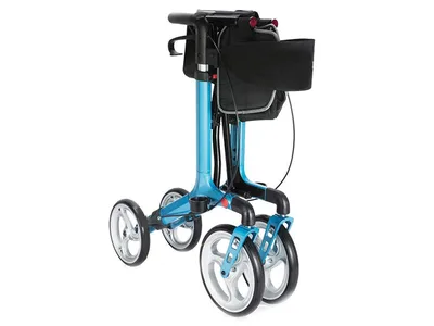 PRINCE ROLLATOR - pliabil - albastru deschis