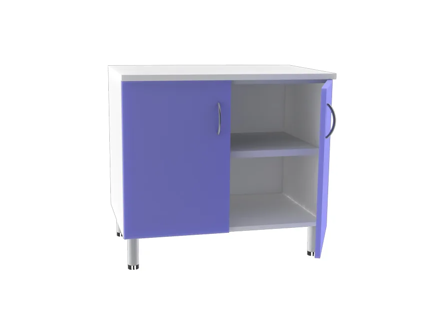 Dulap corpuri duble de baza 2 usi cu 2 rafturi - orice culoare