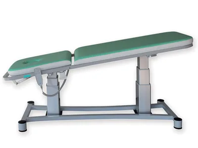 Masă de examinare cu înălțime variabilă LORD cu TR/RTR - verde apă
