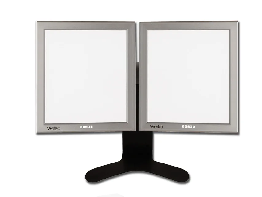 Negatoscop LED ultra subțire de birou 42x36 cm - dublu