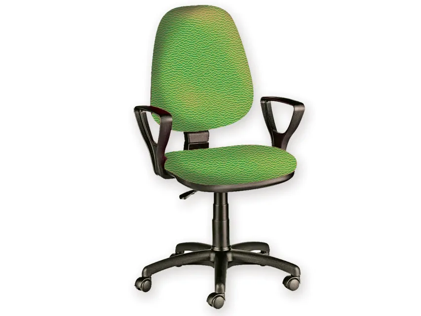 Scaun Cuneo cu brațe - piele sintetică - orice culoare