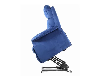Fotoliu cu ridicare Arianna 1 motor - albastru