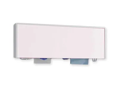Unitate de perete multifuncțională - standard - alb