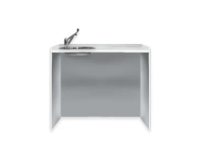 Blat de lucru 106 cm - lavoar stanga