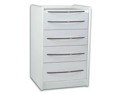Unitate mobilă GE416 4 sertare 49 cm - alb