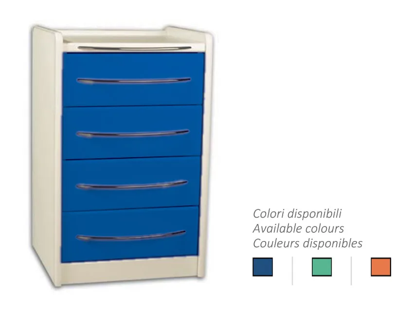 Unitate mobilă GE416 4 sertare 49 cm - orice culoare