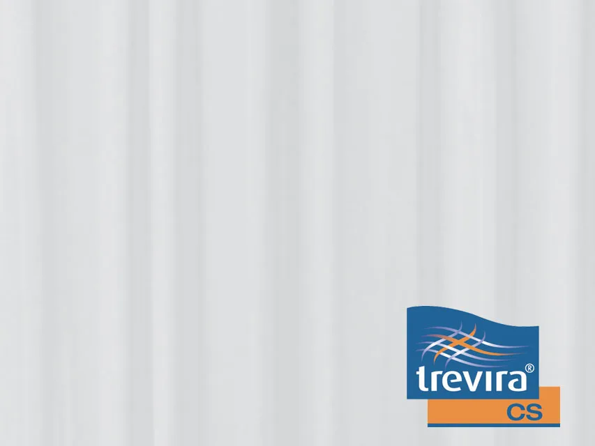 Perdele Trevira pentru ecran cu aripi - alb