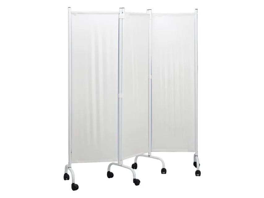 3 WING SCREEN - perdea din plastic alb