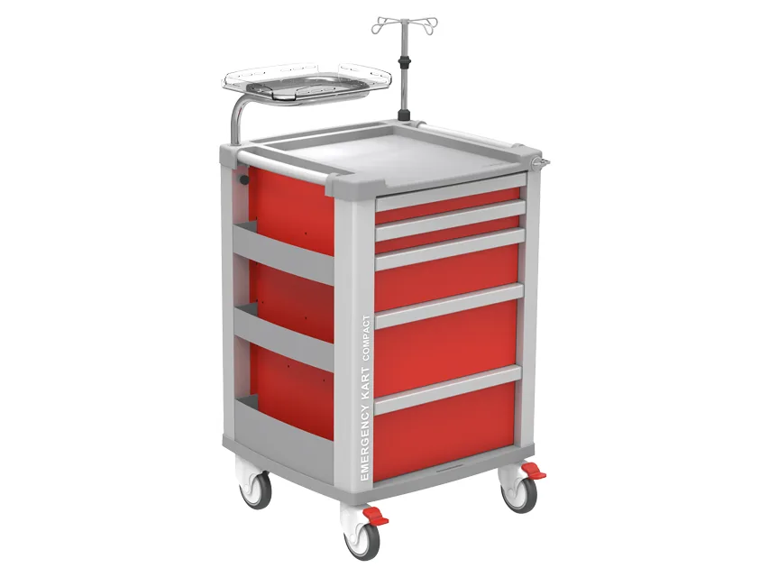 EMERGENCY COMPACT KART - red