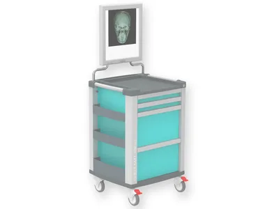 Viewer compact kart - turquoise