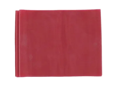 Banda pentru exercitii fizice fara latex - 1.5 m x 14 cm x 0.20 mm - galben