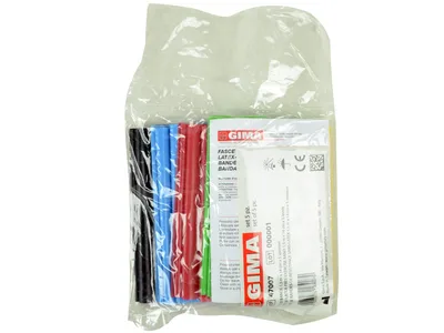 Set benzi de exercitii fara latex - 1.5 m x 14 cm x 5 nivele (set 5 buc)