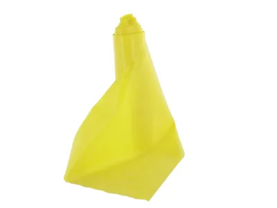 Banda pentru exercitii fizice fara latex - 5.5 m x 14 cm x 0.20 mm - galben