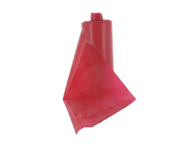 Banda pentru exercitii fizice fara latex - 5.5 m x 14 cm x 0.30 mm - rosu