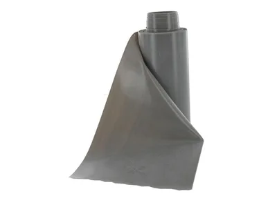 Banda pentru exercitii fizice fara latex - 5.5 m x 14 cm x 0.50 mm - gri
