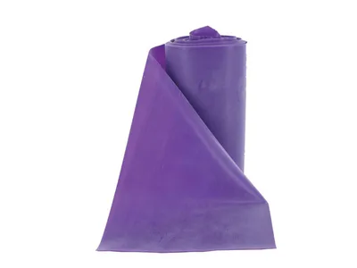 Banda pentru exercitii fizice fara latex - 5.5 m x 14 cm x 0.60 mm - violet