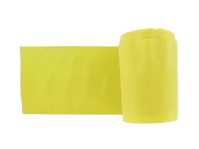 Banda pentru exercitii fizice fara latex - 45 m x 14 cm x 0.25 mm - verde