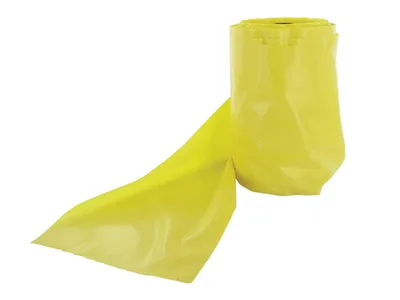 Banda pentru exercitii fizice fara latex - 45 m x 14 cm x 0.25 mm - verde