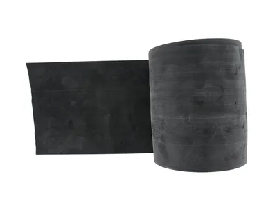 Banda pentru exercitii fizice fara latex - 45 m x 14 cm x 0,40 mm - negru