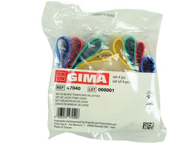 Set benzi de exercitii din latex (set 4 buc)