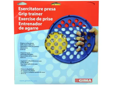 Plasa exercitii degete si incheietura mainii- X-light - galben