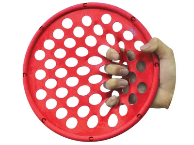 Plasa exercitii degete si incheietura mainii - medium - rosu
